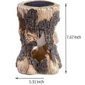Solar Light Flame Light Outdoor Waterproof Garden Courtyard Park Land Scape Lantern Dynamic Simulation Flame Stamp Night Light. 