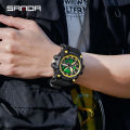 Sanda Men's Watches Sport LED Digital Waterproof Wristwatches 3179. 