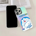 FINDWORLD for Vivo Y31 2021 Y51 2020 Y51A 2021 Y53S 4G Back Cover Lovely Doraemon Fashion IMD High Quality Laser Glitzy Phone Case Colorful Soft Edge Shockproof Hard Cover. 