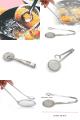 Multi-functional 2 in 1 Fry Tool Filter Spoon Strainer With Clip,Oil Frying BBQ Filter Stainless Steel Mesh Strainer Kitchen Tool Frying Mesh Colander Quick Strain Stainless Steel Tong Colander. 