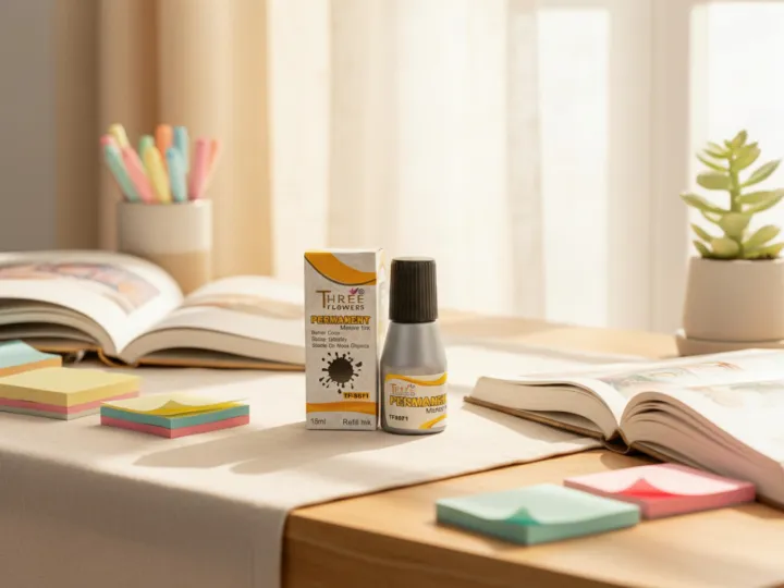 Three%20Flowers%20Permanent%20Marker%20Ink%20TF-9871%20%E2%80%93%2015ml%20%7C%20Pack%20of%2012%20%7C%20Long-Lasting,%20Smooth%20&%20Vibrant%20Ink%20for%20Markers%20-%20Image%202