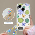 VRQR Candy Bracelet Case for Tecno Spark Go 1 GO 2025 Phone Phone Case Colorful cartoon Dog Wave Edge Shell. 