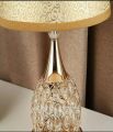 Table Lamp Electric Golden Light Led Table Lamp with Golden stone Best for Gift and Decoration. 