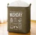 Large Laundry Basket Foldable Clothes Basket Bathroom Dirty Laundry Basket Clothing Basket Bag Home Kids Toys Quilt Storage Bag. 