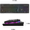 Gaming Keyboard Genius scorpion K 10 Mechanical feel RGB Backlight programmable usb wired keyboard. 