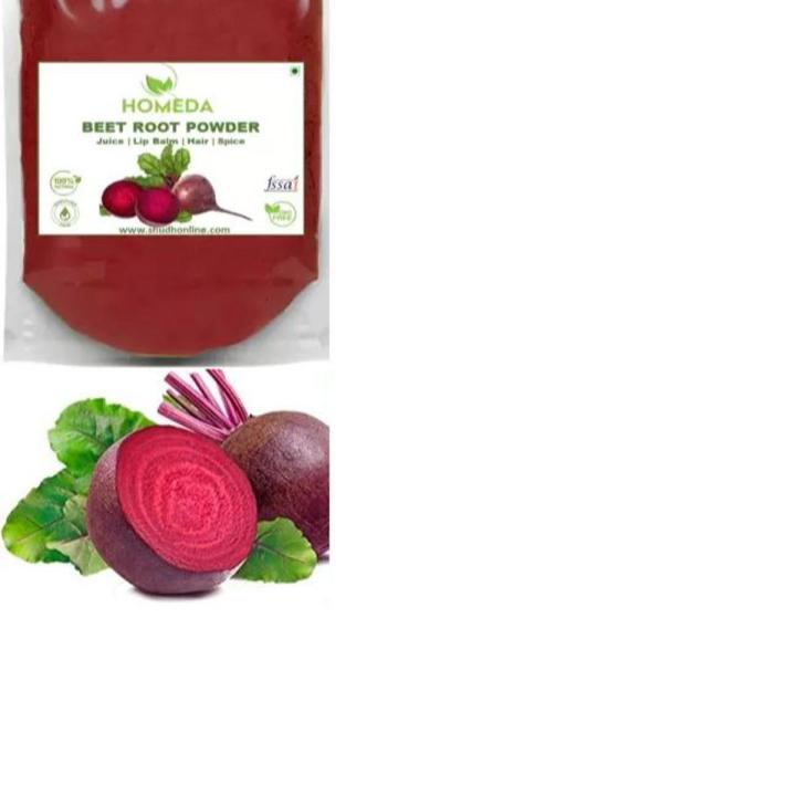 Homeda Organic Beetroot Powder for Drink, Juice, Face, Hair, Skin, Eating (Beat Root)  (100 g)