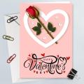 Bundle of 3 Valentine's Day cards. 
