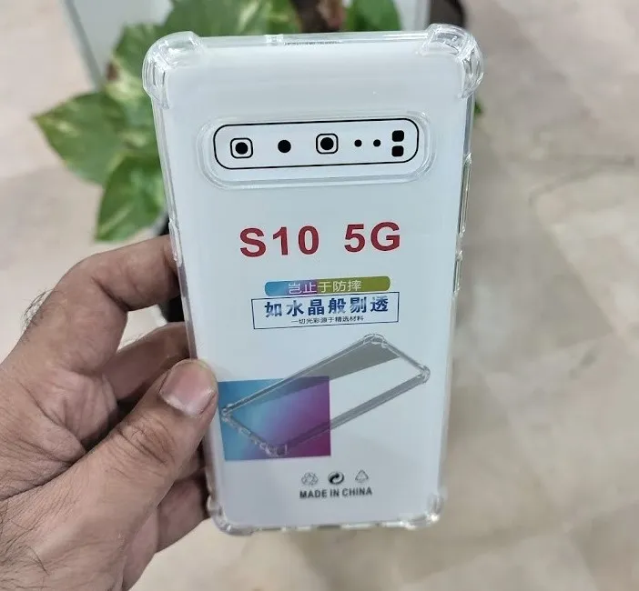 Airbag Case For S10 (5G) Anti Shock Resistant Clear View