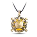Anime One Piece Necklaces Skeleton Luffy Pirate Skull Metal Pendant Choker Necklace Men Jewelry Souvenir. 