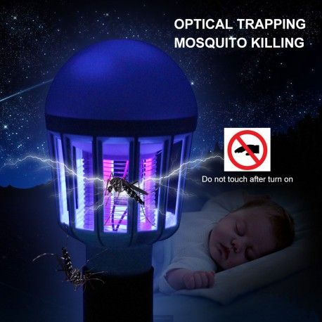 ZAPP LIGHT LED BULB - KILLS FLYING INSECTS AND MOSQUITOS