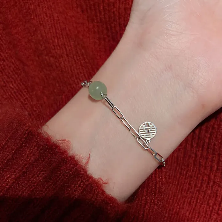 Fashion%20Jewelry%20Chinese%20Jade%20Pendant%20Exquisite%20Bracelet%20For%20Girls%20Elegant%20Trend%20Charm%20Metal%20Hand%20Chain%20For%20Girls%20Stylish%20Festive%20Birthday%20Friends%20Gift%20Jewelry%20Accessories%20Trendy%20Trendy%20Bracelets%20For%20Women%20-%20Image%206