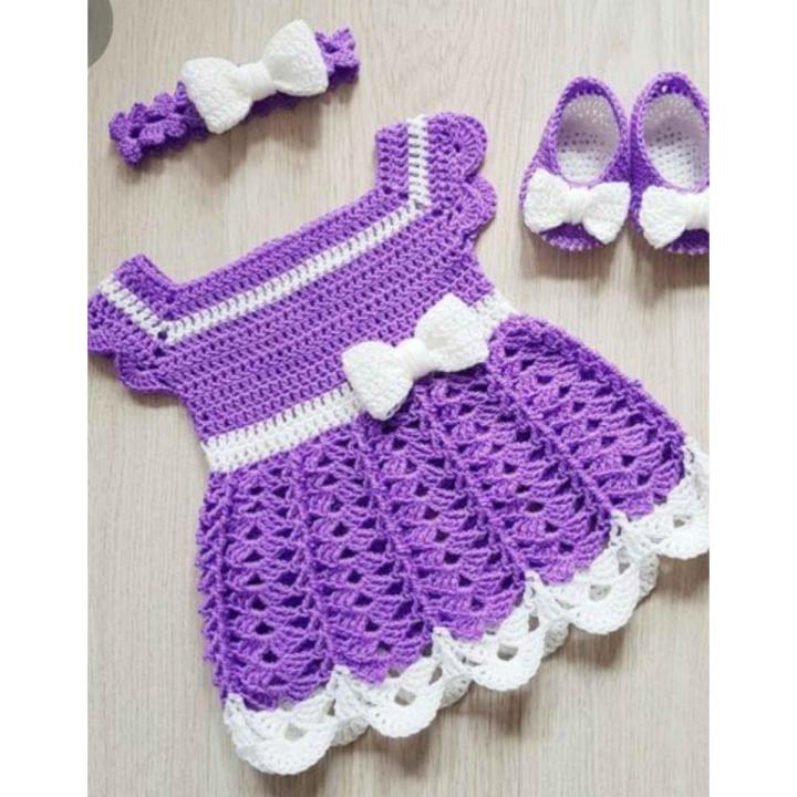 woolen dress for girls newborns dresses winter baby dress Daraz.pk