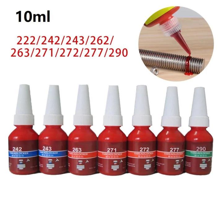 10ml 222 242 243 262 263 271 272 277 290 Threadlocker Loctite Screw Glue Thread Locking Agent Anaerobic Glue