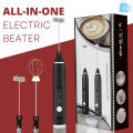 Coffee Beater - coffee beater Electric 3 Modes USB Speed Adjustable Electric Milk Frother Coffee and Egg Beater - Mulitcolor coffee maker electric - Electric Hand Held Coffee Maker, Beater and Whisker - Coffee Mixer - Coffee Beater | High Quality. 