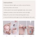 Perfume Diffuser Small Size Humidifier Mushroom Diffuser Huile Essentials Oil Air Humidifier Diffuser De Aroma for Home Office Car NOTE random color will be delivered. 