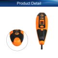 Voltage Detector Pen Test Screwdriver Circuit Tester Electric Test Pen Screwdriver Digital Display Non-Contact Voltage Tester AC/DC 12-250V Contact Induction LED with Light 1pcs Home Tool (with Light) for Home Appliance Repairing and Detection. 