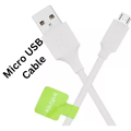 Infinix Fast Original Micro USB data cable- 100 % Fast charging, 2.4A High speed charging cable for All smart android phones.. 