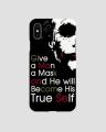 iPhone X Joker Quotes Hard Back Cover Printed Design-138. 
