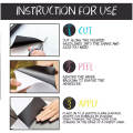 LARGE DIY Blackboard Sticker Vinyl Sheet Black Chalkboard Wall Paper- 4 Feet Self Adhesive Roll. 