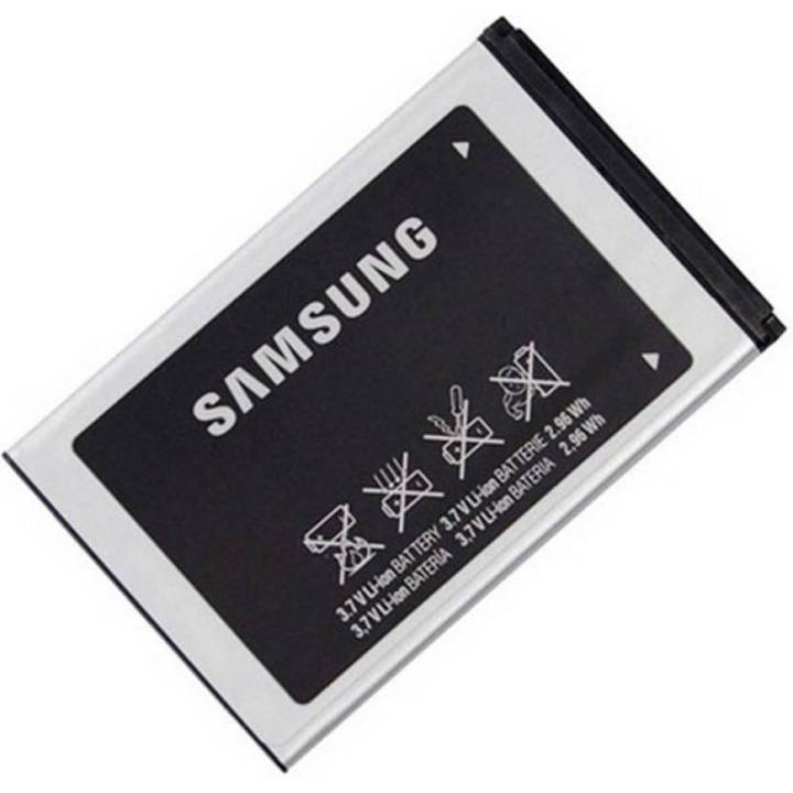 Samsung Battery For S5620I S5630C S5560C W559 J808 F339 S5296 C3322 L708E C3370 C3200 C3518 S5610 AB463651BU 960mAh-Black