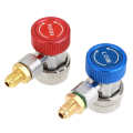 R134 A/C Low/High Quick Connector Air Conditioning Coupler Adapter with. 