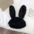 Rabbit Headwear Photo Props Bunny Ears Long Rabbit Ears Hat Girls Beanie Beanies Cap Winter Hat. 
