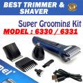 Original ( 3 in 1 ) 6331 , 6333 Electric Shaver / Nose Trimmer / Hair Clipper / USB Charging / Grooming Kit / Rechargeable Men’s Body Hair Removal Machine / Professional Best Trimming Shaving Machine For Men ( Proper Checking Before Sending ). 