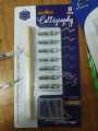 Calligraphy Dip Pen Set Nibs, DIY Kit Pen for Hand Lettering with Nib (1 Laquered Wooden Handle and 7 Nibs). 
