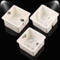 High Quality PVC Plastic Light Touch Concealed Bottom Switch Cassette Wall Mounting Box Junction. 