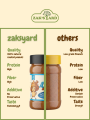 ZAKSYARD Almond Butter Creamy (Rich & smooth) 210g. 