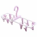 12 Clips Folding Dryer & Clothes Hanger Rack Multi function. 