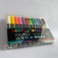 MandG Acrylic Paint Markers | Round body with 2.0 mm fine tip | Waterborne pigment ink | Fade-resistant | Available in12 assorted colors | Available in Pack of 12 pieces |. 
