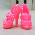 10 Pairs Super Cute Mixed Style Wedding Fashion Shoes for Doll Christmas Gift. 