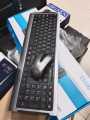 wireless keyboard and mouse Famor CS 100 wireless 2.4GHz keyboard & mouse metallic grey keyboard soft buttons with 5D 1600 DPI high grade mouse. 