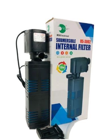 Fish Aquarium Internal Filter RS Electrical RS-3002 H/MAX :1500 L/H Power 18 W Best Powerhead Filter For Fish Tank