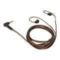 Headphone Cable, Headphone Upgrade Cable Replacement Elegant for QDC for CCA for UE for 2 Pin 0.78mm Earbuds. 