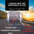UNBREAKABLE Yamaha YBR ESD Headlight Cover for Yamaha YBR125 - Yamaha YBR 125 ESD Windshield. 