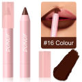 DUNUF Lipstick Pencil Waterproof Red Nude Purple Matte Tint Lipstick Lasting Lip liner Pen Longlasting Makeup Cosmetic. 