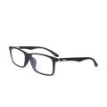 Rangeen Black Unbreakable Elastic Frame Glasses. 