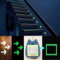 New Reflective Tape, Glow in The Dark Tape 1cmx3m Luminous Tape Self-Adhesive Tape Night Vision Glow in Dark Safety Warning Security Stage Home Decoration Tapes, Glow Tape - 1Pc. 
