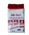 100 Sheets Baby Disposable Diapers Biodegradable & Flushable Large Size Nappy Liners Cloth Diaper Liners. 