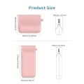 Silicone Portable Storage Bag Simple Wind Headphone Organizer Small Object Storage Bag Travel Mini Carry-on Essentials. 