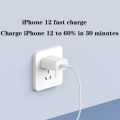 Xiaomi PD 20W Charger Plus Cable For iphone, MFI Certified. 