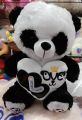 Cute teddy Bear Panda Stuffed Soft Toy With Love Heart Size (30cm). 