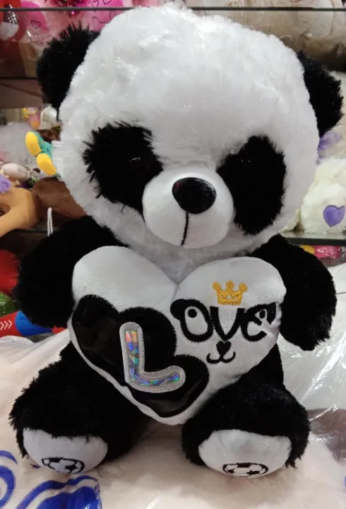 Cute%20teddy%20Bear%20Panda%20Stuffed%20Soft%20Toy%20With%20Love%20Heart%20Size%20(30cm)%20-%20Image%202
