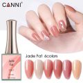 CANNI 16ml Gel Nail Polish Transparent Pink Pure White Color Nail Varnish Milky White Diamond No Wipe Top Coat Nail Manicure Gel. 
