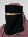 Short Length Saudi Niqab. 