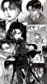 LEVI ACKERMAN, ATTACK ON TITAN A5 UNCUT STICKER SHEETS, Anime Stickers, AOT stickers, mobile stickers, sticker. 