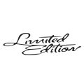 Car Styling Limited Edition Sticker Funny Auto Car Sticker Badge Decal Motorcycle Stickers for Suzuki Honda Kawasaki. 