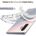 Samsung NOTE 10 PLUS OR NOTE 10 PRO SOFT SILICON TPU TRANSPARENT BACK COVER. 